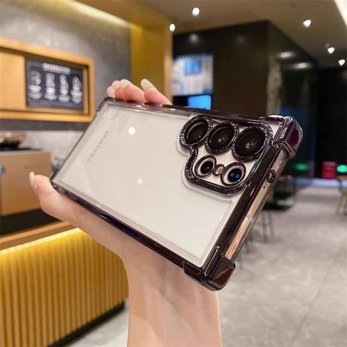 Customized Casual Vertical Name Ultra Transparent Phone Case