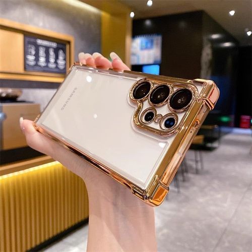 Customized Casual Vertical Name Ultra Transparent Phone Case