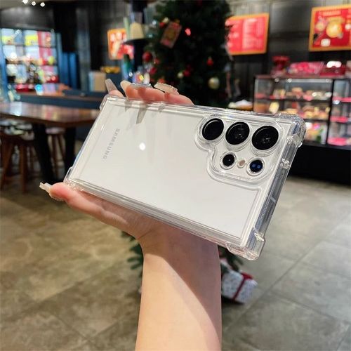 Customized Casual Vertical Name Ultra Transparent Phone Case