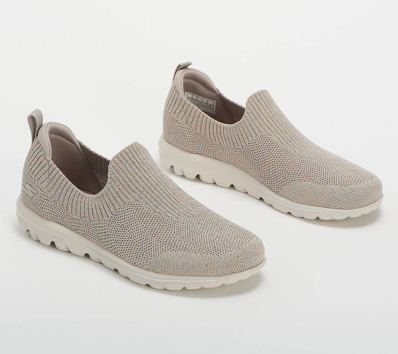 Sparkle Breathable Slip-On  Orthopedic Diabetic Walking Shoes