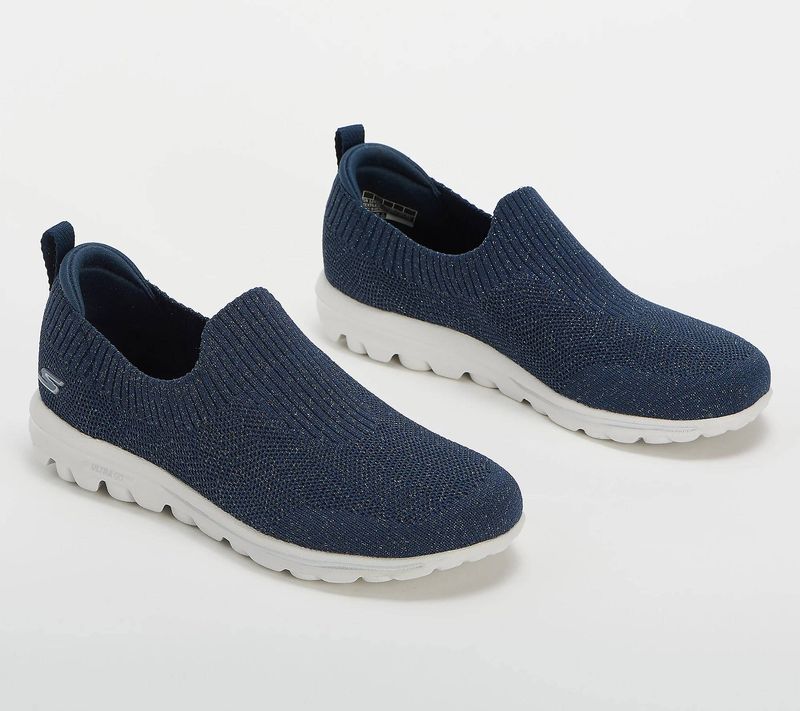 Sparkle Breathable Slip-On  Orthopedic Diabetic Walking Shoes