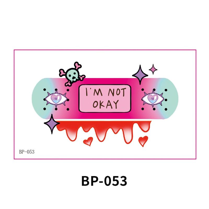 New Waterless Creative Simulation Band-Aid Waterproof Sweat Concealer Invisible Meat Color Bump Scar Birthmark Sticker Fashion