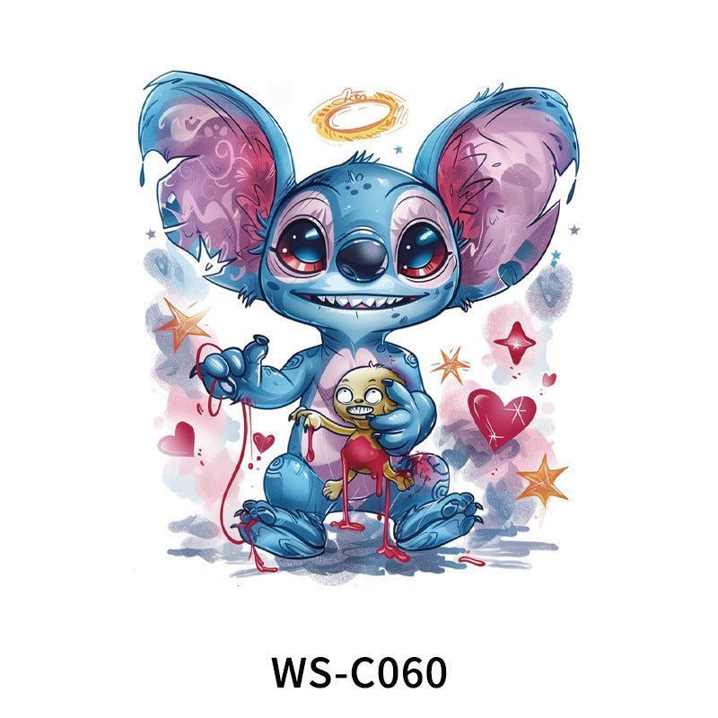 New In Stock Halloween Tattoo Stickers Children Funny Cartoon Activities Disposable Holiday Tattoo Stickers