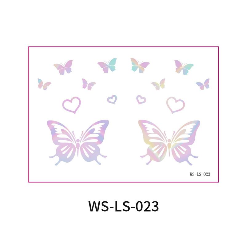 New Laser Makeup Eye Sticker For Makeup Beginners Hand Disabled Party Eye With Tattoo Sticker Disposable Sticker