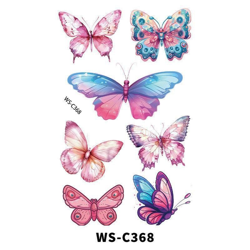 New Couple Dating Valentine's Day Tattoo Sticker Love Red Lips Couple Party Party Tattoo Sticker  Fashion