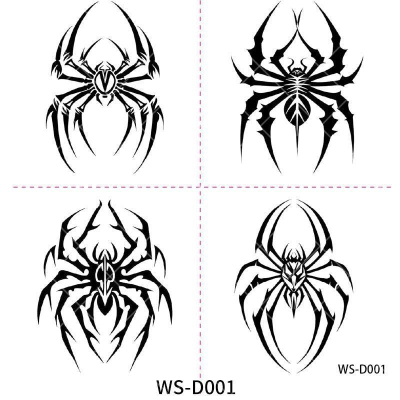 New Halloween Children Cartoon Tattoo Sticker Waterproof Party Party Children Funny Fun Tattoo Sticker