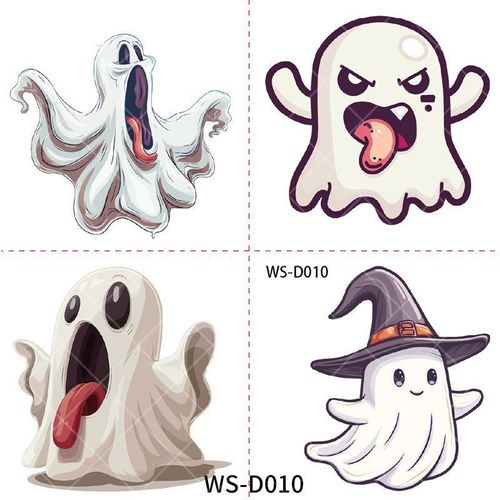 New Halloween Children Cartoon Tattoo Sticker Waterproof Party Party Children Funny Fun Tattoo Sticker