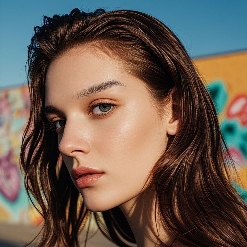 New 6D Eyebrow Stickers Realistic Eyebrow Water Transfer Printing Lazy Waterproof Makeup Tattoo Eyebrow Tattoo Stickers Fashionable