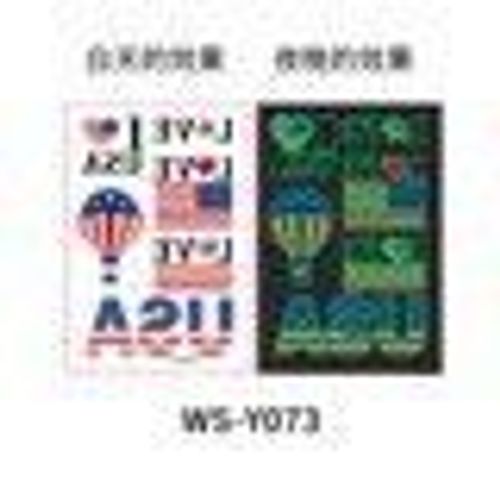 New Luminous Independence Day Tattoo Sticker US Flag Waterproof Temporary Party Parade Holiday Party Sticker  Night light
