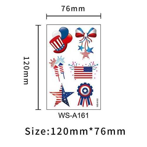 New American Independence Day Tattoo Sticker Holiday Party Party Event Gift Creative Disposable Tattoo Sticker Fashion