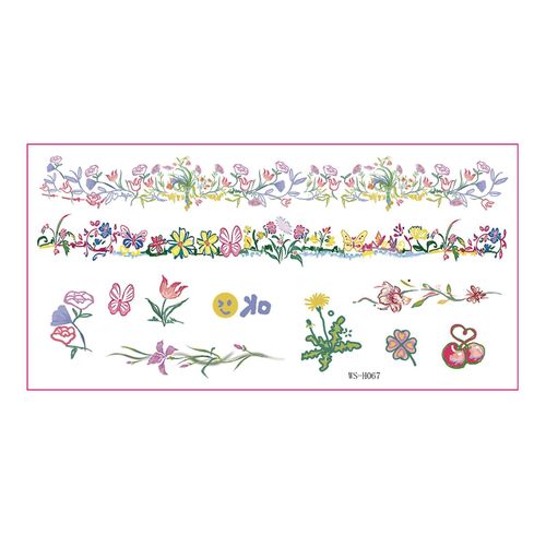 Explosive Small Fresh Adult Finger Tattoo Sticker Waterproof Cute Children's Bracelet Bracelet Scar Cover Tattoo Sticker Fashion