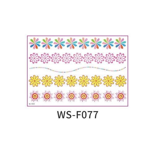 New Easter Glitter Tattoo Sticker Waterproof Children Adult Bracelet Tattoo Sticker Creative Rabbit Sticker   Fashion
