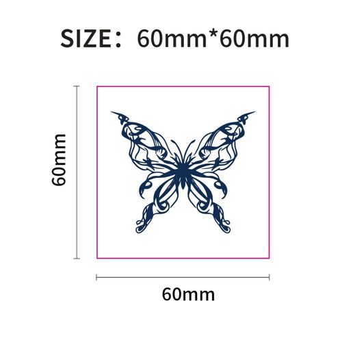 New Style Small Size Herbal Juice Tattoo Sticker Waterproof Semi-Permanent Trendy Men And Women Ins Style Tattoo Sticker  Fashion