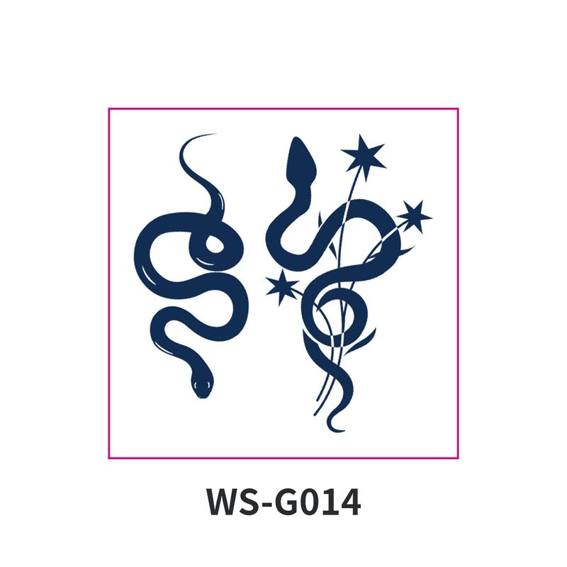 New Style Small Size Herbal Juice Tattoo Sticker Waterproof Semi-Permanent Trendy Men And Women Ins Style Tattoo Sticker  Fashion