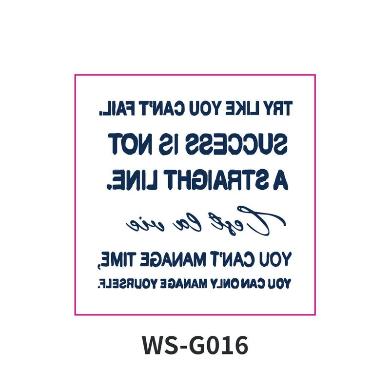 New Style Small Size Herbal Juice Tattoo Sticker Waterproof Semi-Permanent Trendy Men And Women Ins Style Tattoo Sticker  Fashion