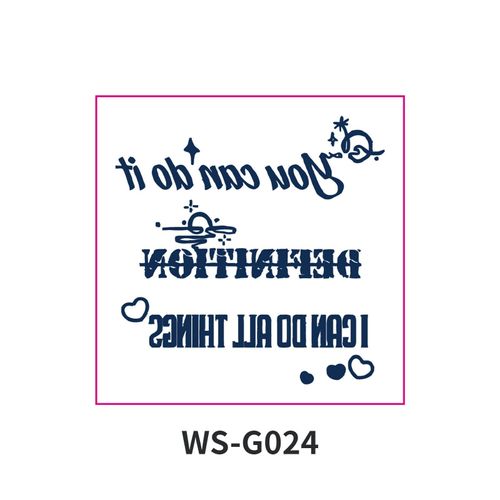 New Style Small Size Herbal Juice Tattoo Sticker Waterproof Semi-Permanent Trendy Men And Women Ins Style Tattoo Sticker  Fashion