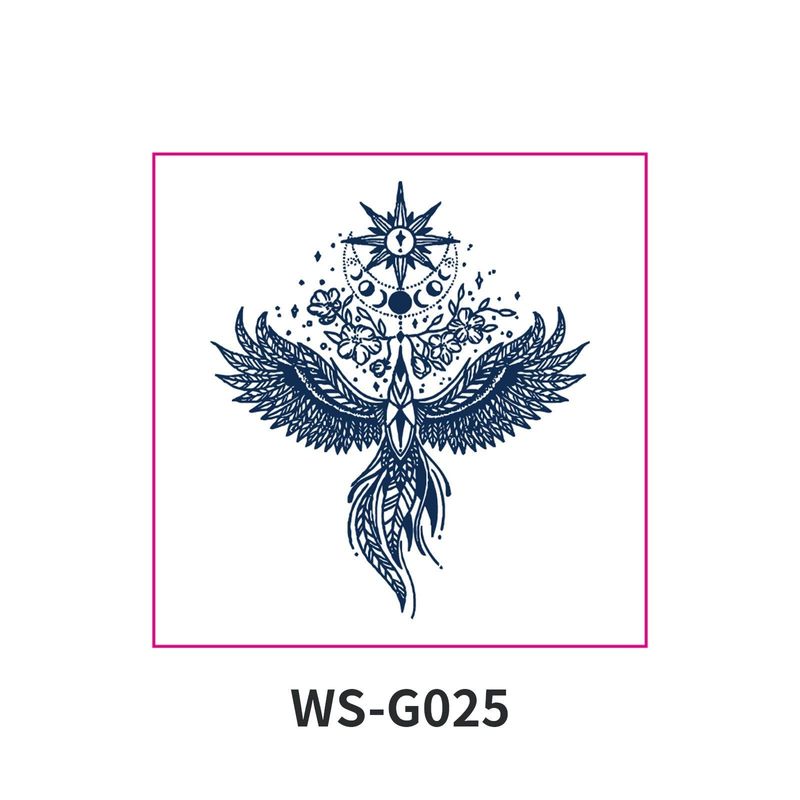 New Style Small Size Herbal Juice Tattoo Sticker Waterproof Semi-Permanent Trendy Men And Women Ins Style Tattoo Sticker  Fashion