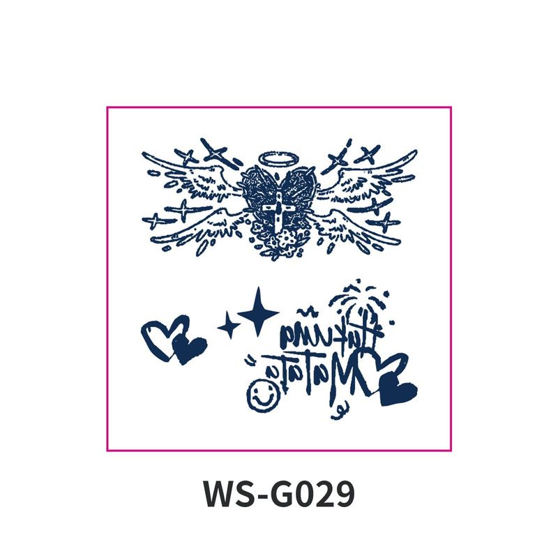 New Style Small Size Herbal Juice Tattoo Sticker Waterproof Semi-Permanent Trendy Men And Women Ins Style Tattoo Sticker  Fashion