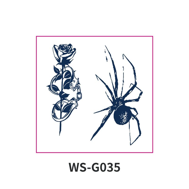 New Style Small Size Herbal Juice Tattoo Sticker Waterproof Semi-Permanent Trendy Men And Women Ins Style Tattoo Sticker  Fashion