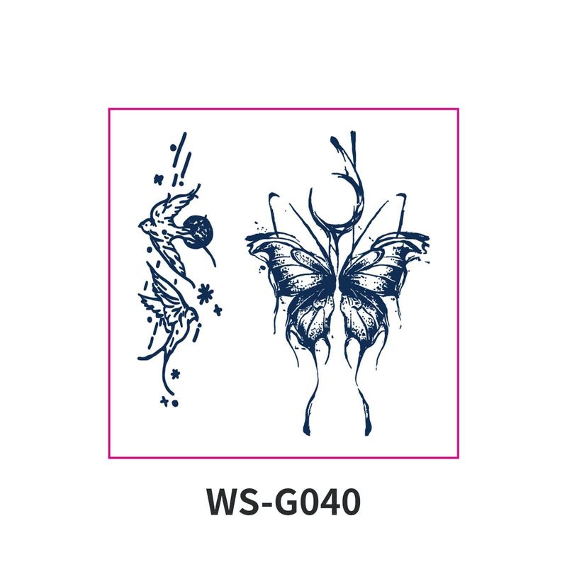 New Style Small Size Herbal Juice Tattoo Sticker Waterproof Semi-Permanent Trendy Men And Women Ins Style Tattoo Sticker  Fashion