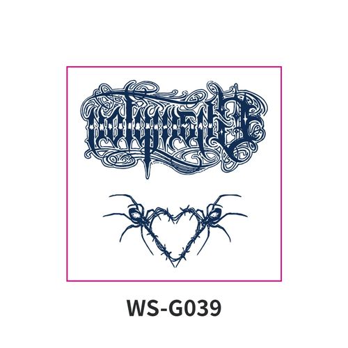 New Style Small Size Herbal Juice Tattoo Sticker Waterproof Semi-Permanent Trendy Men And Women Ins Style Tattoo Sticker  Fashion