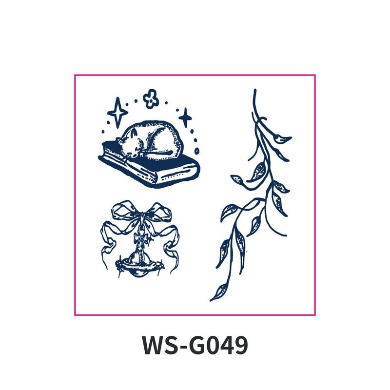 New Style Small Size Herbal Juice Tattoo Sticker Waterproof Semi-Permanent Trendy Men And Women Ins Style Tattoo Sticker  Fashion
