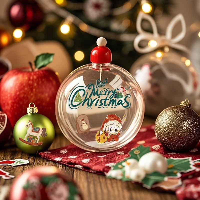 New Christmas Decorative Scratch Sticker European And American Christmas Decorative Atmosphere DIY Candle Hand Account Sticker