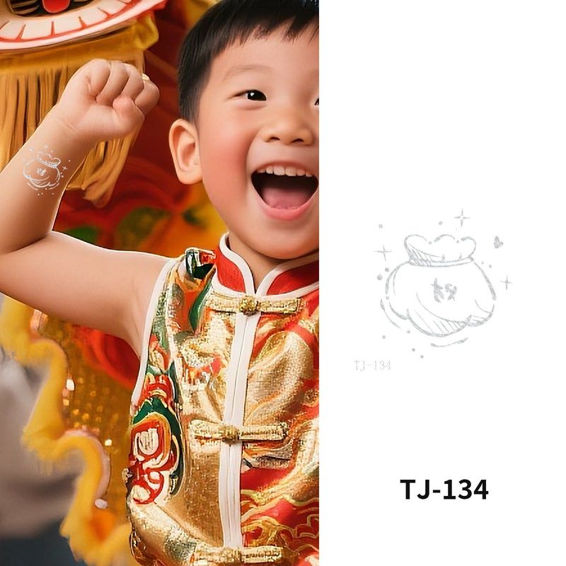 Bronzing Collarbone Tattoo Sticker High-end Sense Party Event European And American Bride Bridesmaid Waterproof Wedding Tattoo Sticker Fashion