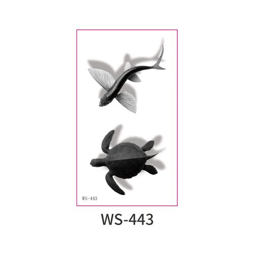 New 3D Color Butterfly Tattoo Stickers Waterproof Sweat Lasting Children Simulation Animal Tattoo  Fashion Stickers