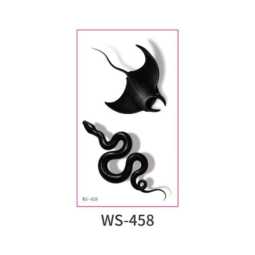 New 3D Color Butterfly Tattoo Stickers Waterproof Sweat Lasting Children Simulation Animal Tattoo  Fashion Stickers