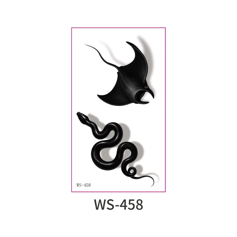 New 3D Color Butterfly Tattoo Stickers Waterproof Sweat Lasting Children Simulation Animal Tattoo  Fashion Stickers