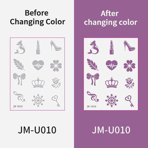 New UV UV Test Tattoo Sticker Summer Out Sunscreen Test Reapply Waterproof Sweat Sticker  Fashion