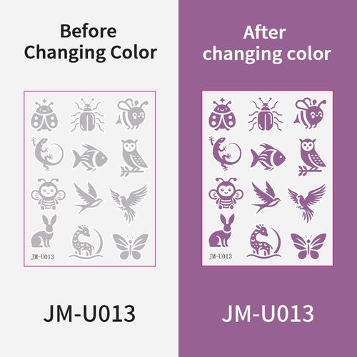 New UV UV Test Tattoo Sticker Summer Out Sunscreen Test Reapply Waterproof Sweat Sticker  Fashion