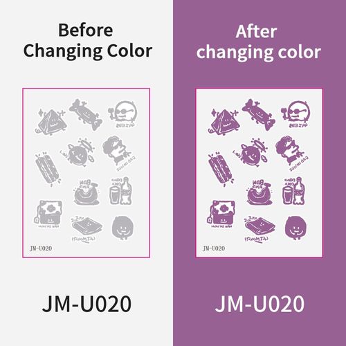 New UV UV Test Tattoo Sticker Summer Out Sunscreen Test Reapply Waterproof Sweat Sticker  Fashion