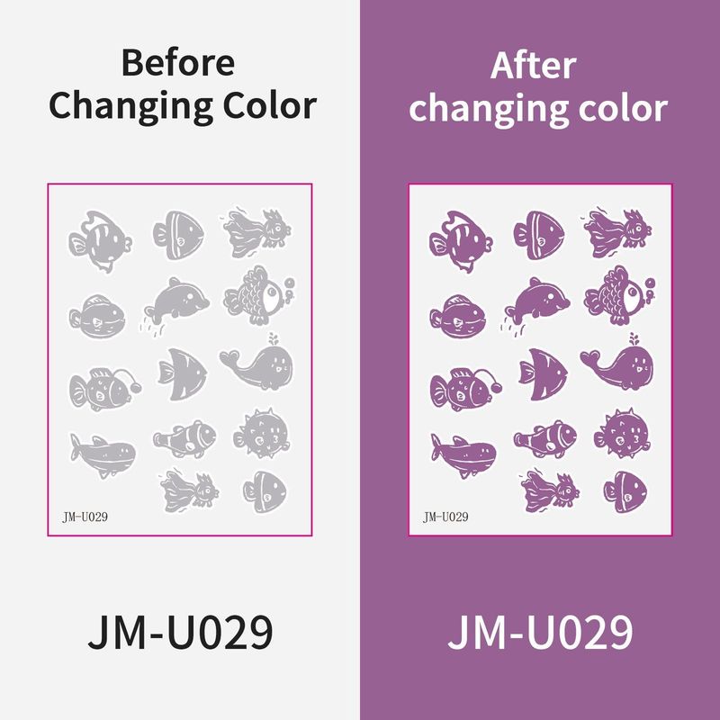 New UV UV Test Tattoo Sticker Summer Out Sunscreen Test Reapply Waterproof Sweat Sticker  Fashion