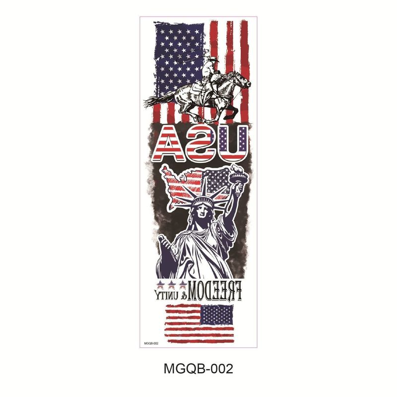American Independence Day Full Arm Tattoo Sticker Party Event Waterproof Lasting Disposable Tattoo Sticker Fashion
