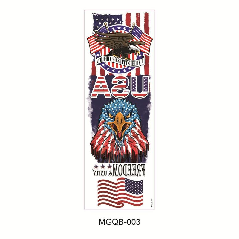 American Independence Day Full Arm Tattoo Sticker Party Event Waterproof Lasting Disposable Tattoo Sticker Fashion