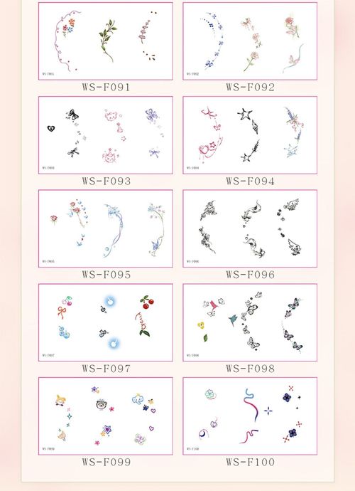 New European and American-style colorful dopamine ear stickers, trendy Hyuna-style summer mini ear tattoos Fashion
