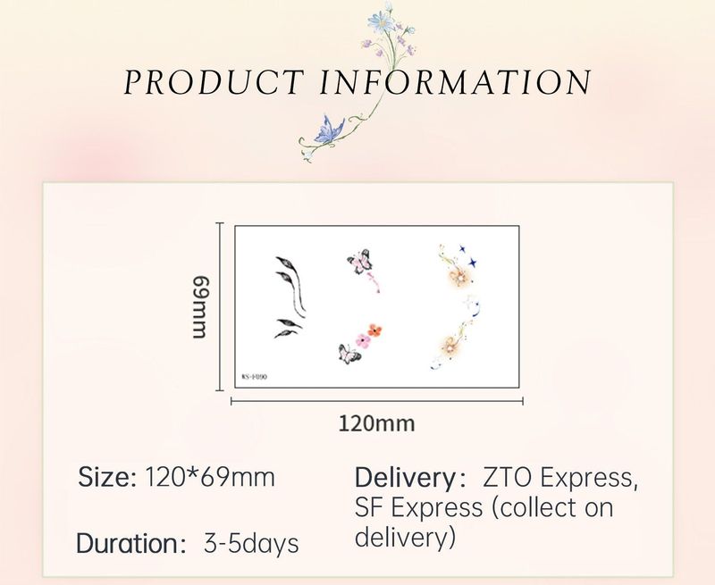 New European and American-style colorful dopamine ear stickers, trendy Hyuna-style summer mini ear tattoos Fashion