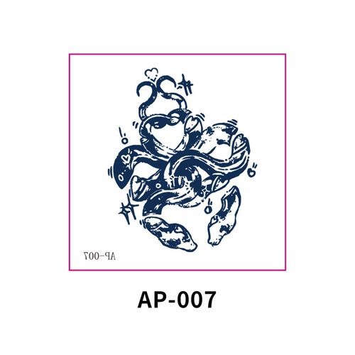 New In Stock Waterless Second Print Herbal Semi-permanent Tattoo Sticker Waterproof Long-lasting Cartoon Ins Wind Arm Tattoo Sticker Fashion