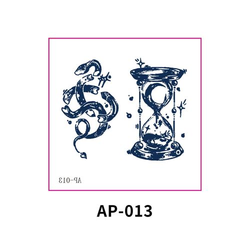 New In Stock Waterless Second Print Herbal Semi-permanent Tattoo Sticker Waterproof Long-lasting Cartoon Ins Wind Arm Tattoo Sticker Fashion