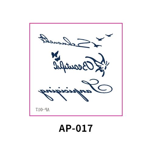 New In Stock Waterless Second Print Herbal Semi-permanent Tattoo Sticker Waterproof Long-lasting Cartoon Ins Wind Arm Tattoo Sticker Fashion