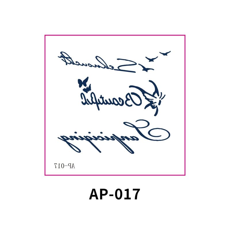 New In Stock Waterless Second Print Herbal Semi-permanent Tattoo Sticker Waterproof Long-lasting Cartoon Ins Wind Arm Tattoo Sticker Fashion