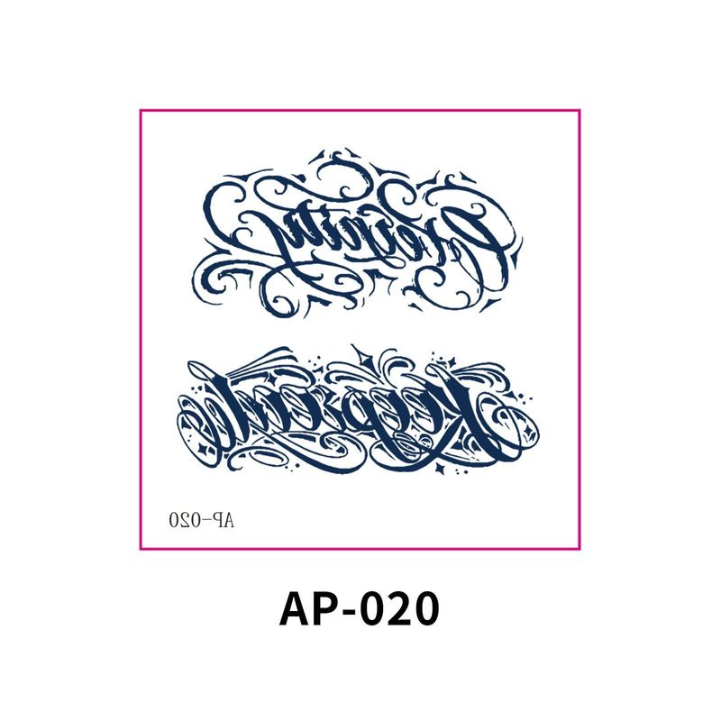 New In Stock Waterless Second Print Herbal Semi-permanent Tattoo Sticker Waterproof Long-lasting Cartoon Ins Wind Arm Tattoo Sticker Fashion