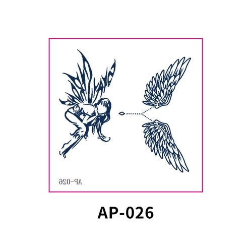 New In Stock Waterless Second Print Herbal Semi-permanent Tattoo Sticker Waterproof Long-lasting Cartoon Ins Wind Arm Tattoo Sticker Fashion