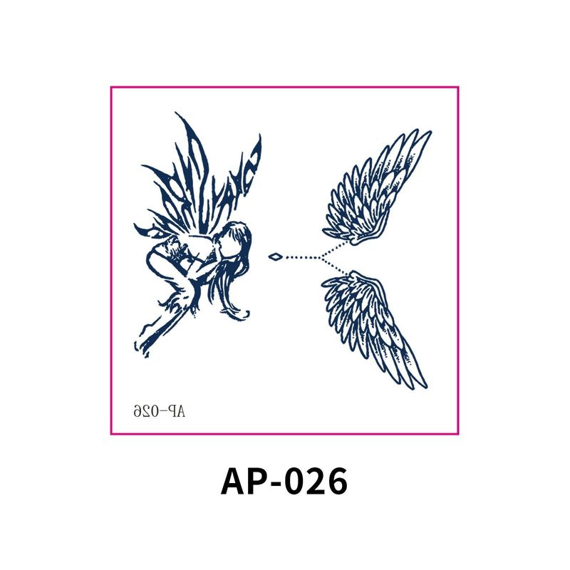 New In Stock Waterless Second Print Herbal Semi-permanent Tattoo Sticker Waterproof Long-lasting Cartoon Ins Wind Arm Tattoo Sticker Fashion