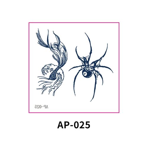 New In Stock Waterless Second Print Herbal Semi-permanent Tattoo Sticker Waterproof Long-lasting Cartoon Ins Wind Arm Tattoo Sticker Fashion
