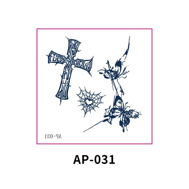 New In Stock Waterless Second Print Herbal Semi-permanent Tattoo Sticker Waterproof Long-lasting Cartoon Ins Wind Arm Tattoo Sticker Fashion