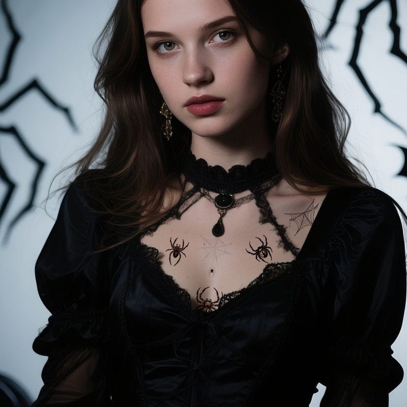 Halloween Spider Series Tattoo Stickers Party Holiday Cartoon Children Temporary Tattoo Sticker