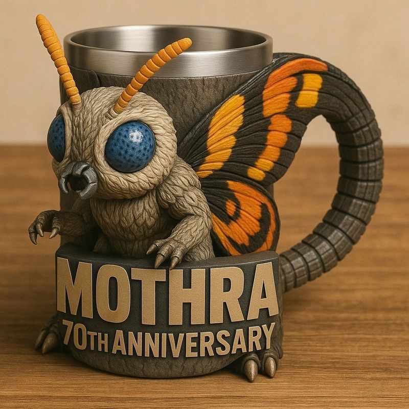3D-Tasse zum 70. Jubiläum von Godzilla